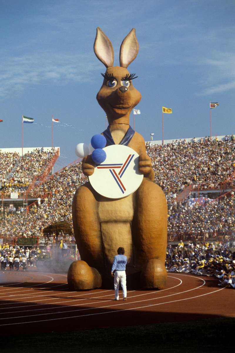 Memories of 1982 - Matilda at the Brisbane Commonwealth Games. pic: Ron Bell/PA Images via Getty Images