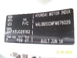 View Auto part Door Handle Hyundai I20 2014