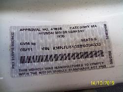 View Auto part Left Taillight Hyundai Ix35 2011