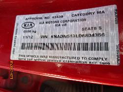 View Auto part Rear Bumper Kia Rio 2012