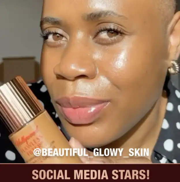 Charlotte Tilbury Exclusive Brand Ambassador Program for Social Media Stars campaign creative for Charlotte Tilbury