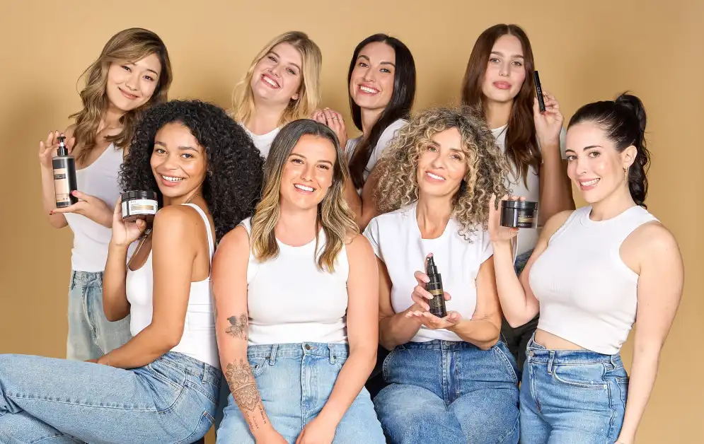 EZZ Haircare x UGC Campaign campaign creative for EZZ DNA
