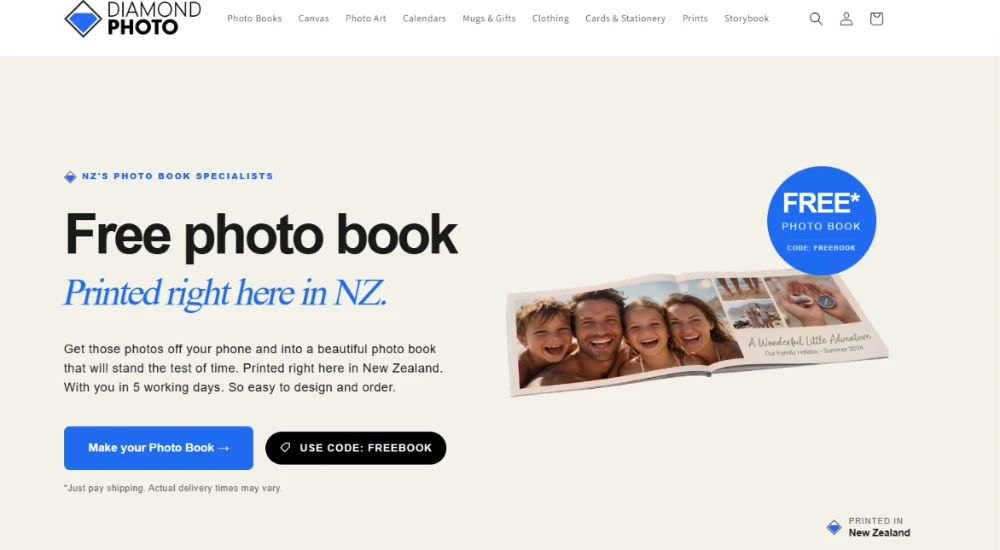 Photobook Offer - Diamond Photo