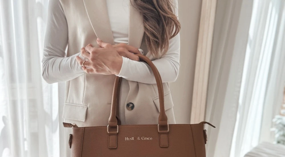 The Ultimate Corporate Travel Tote Lets Make Her Viral