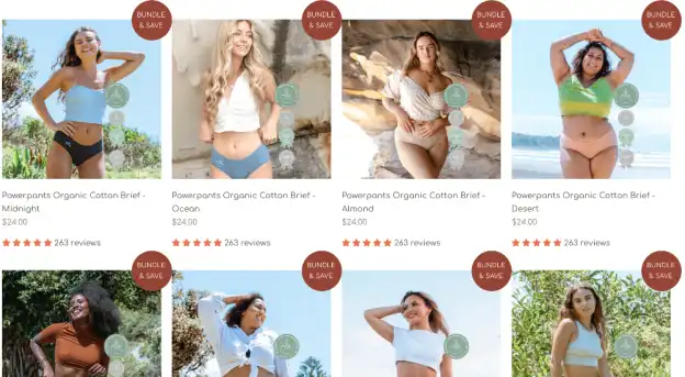 Powerful product images for website
