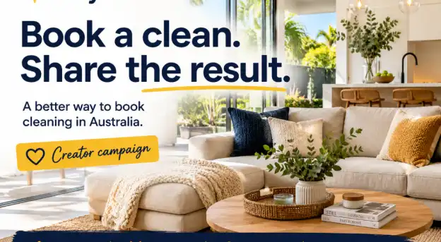 Book a Cleaner with TidyDen and Share the Result