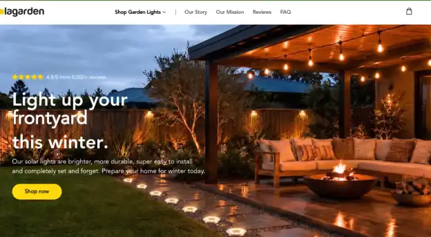 SolaGarden Festoon Lights and Ground Lights UGC