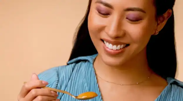 Mature Asian model for campaign photoshoot