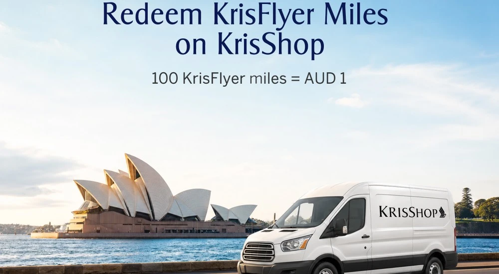 Discover KrisShop Australia Shop, Earn Redeem KrisFlyer Miles