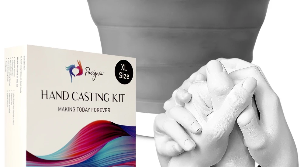 Create Authentic Family Content with Pasignia's Family Hand Casting Kit