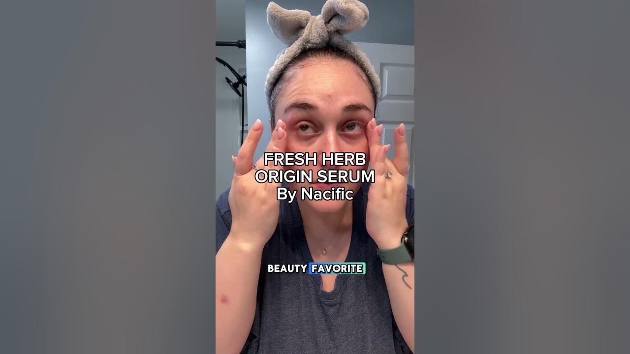Nacific - Uyu toner, and Fresh Herb Origin Serum