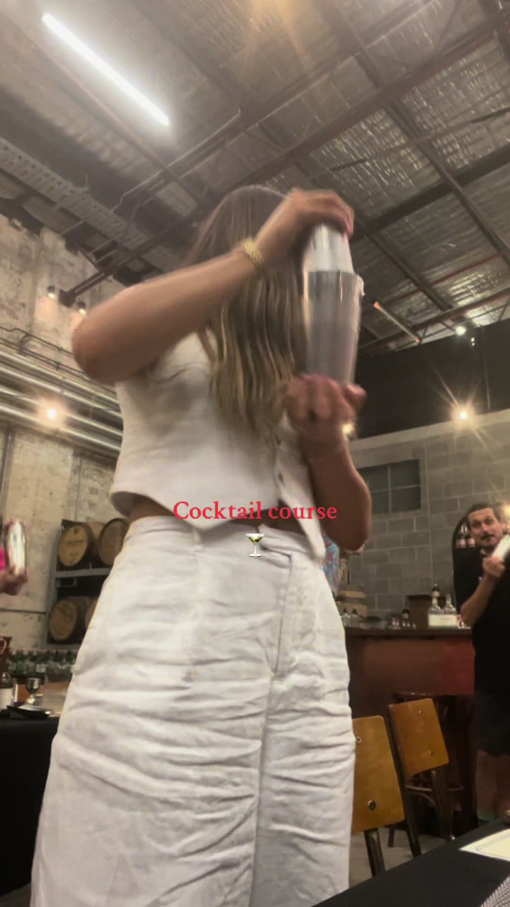 Cocktail Course Content.