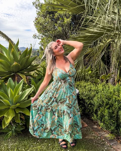 Evolve Designs Halter Maxi Dress