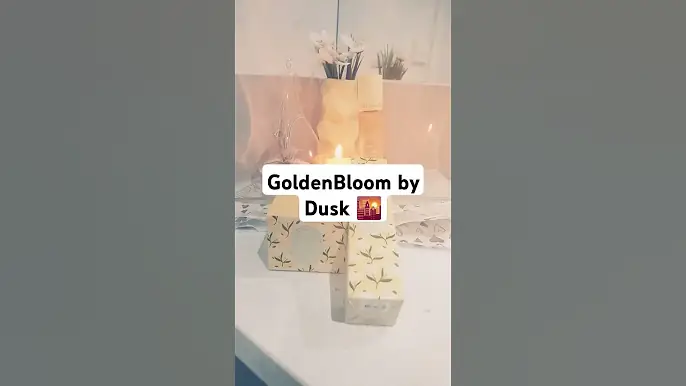 Dusk room spray and candle.