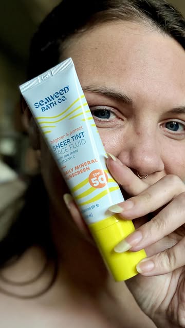 Seaweed Bath Co, sheer tint mineral sunscreen