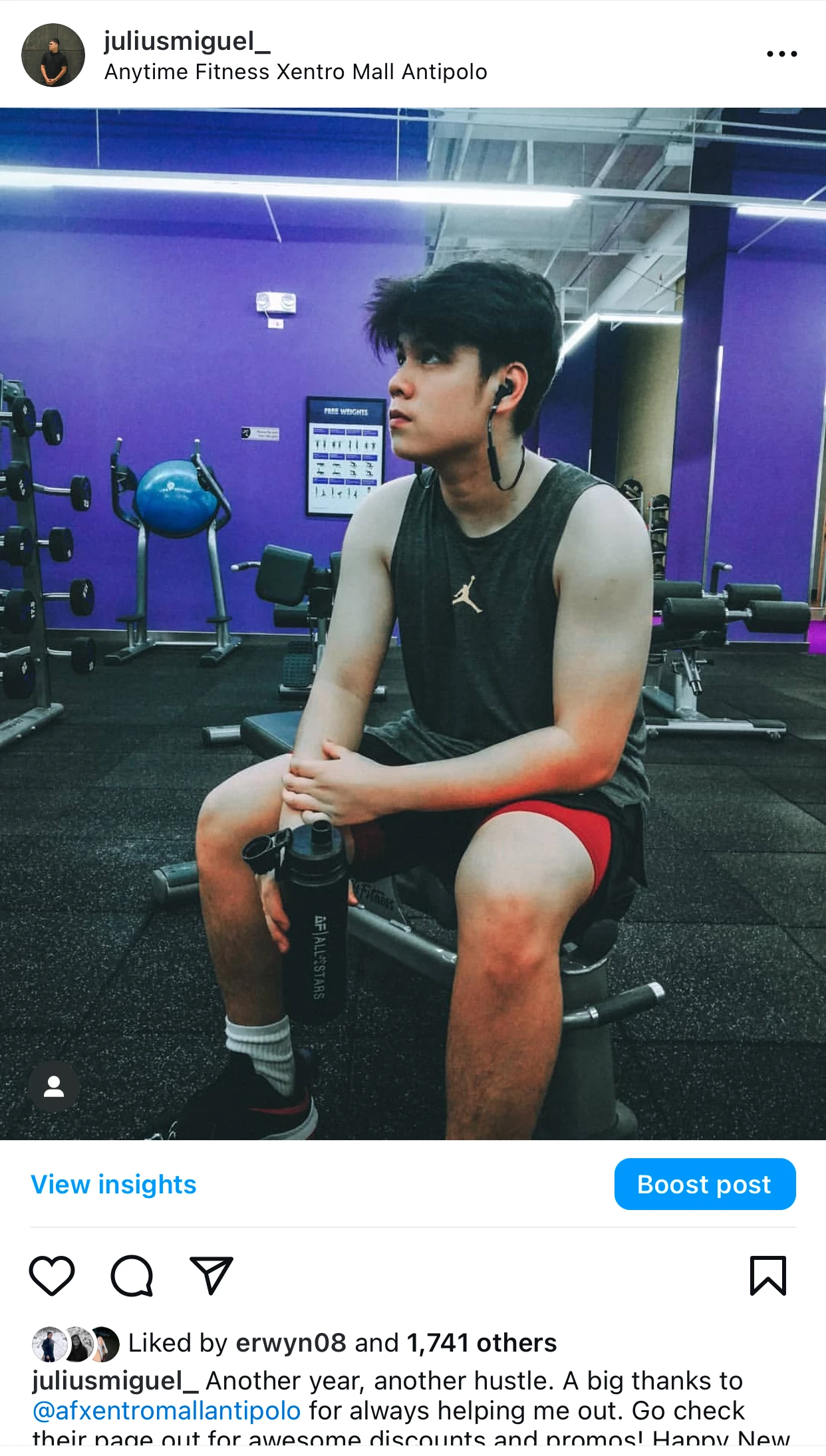 Anytime Fitness X Miguel