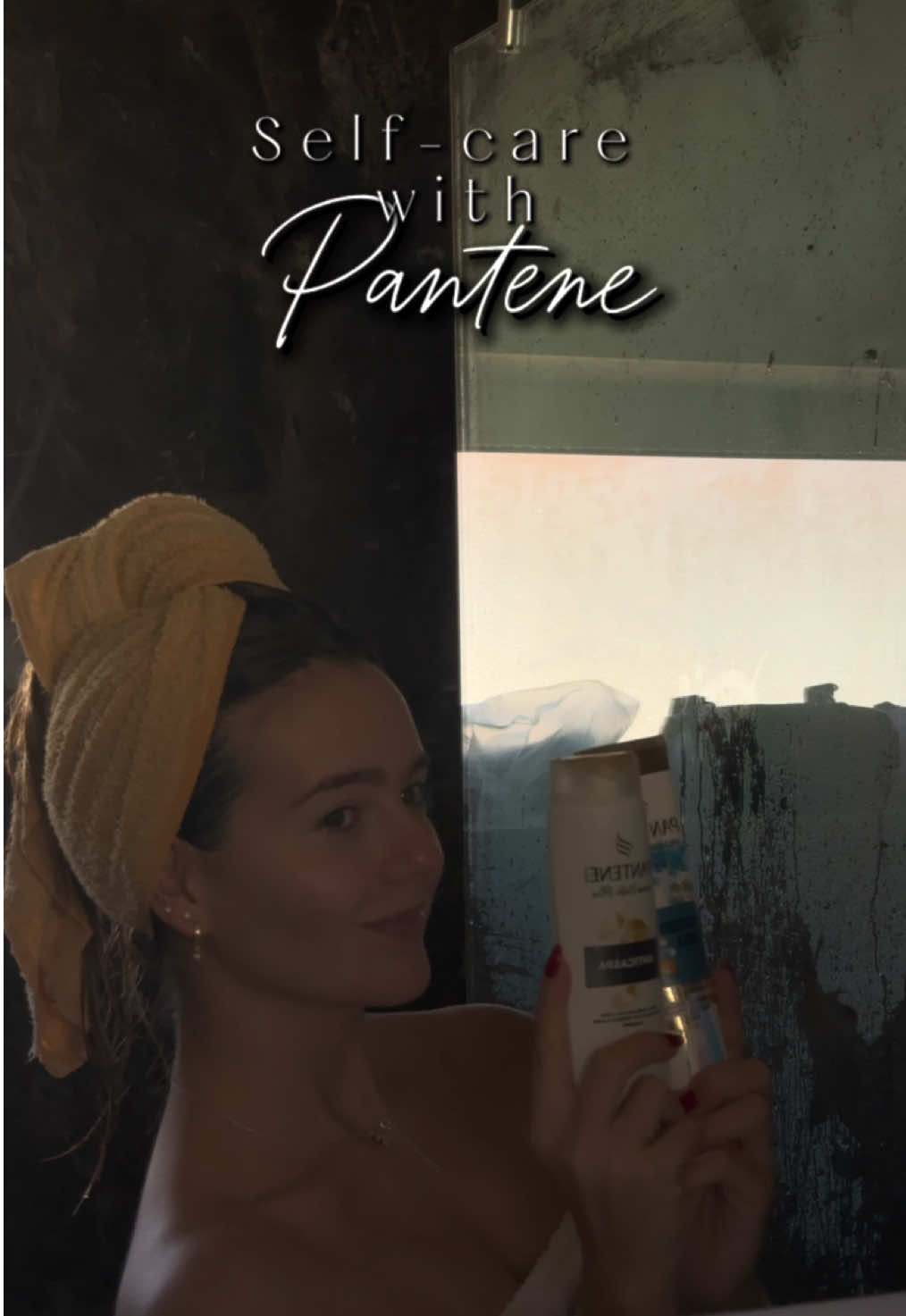 Pantene Shampoo & Conditioner Demo – Texture + Application