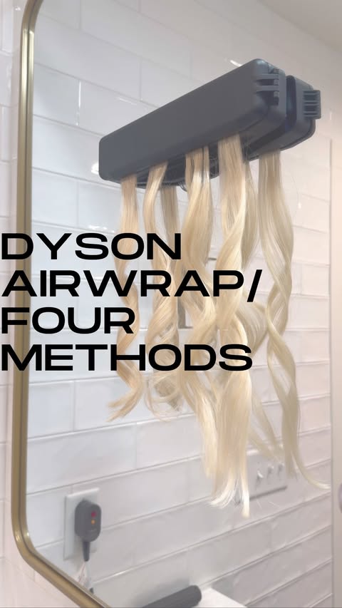 FOUR DYSON AIRWRAP HAIRSTYLES 🎆