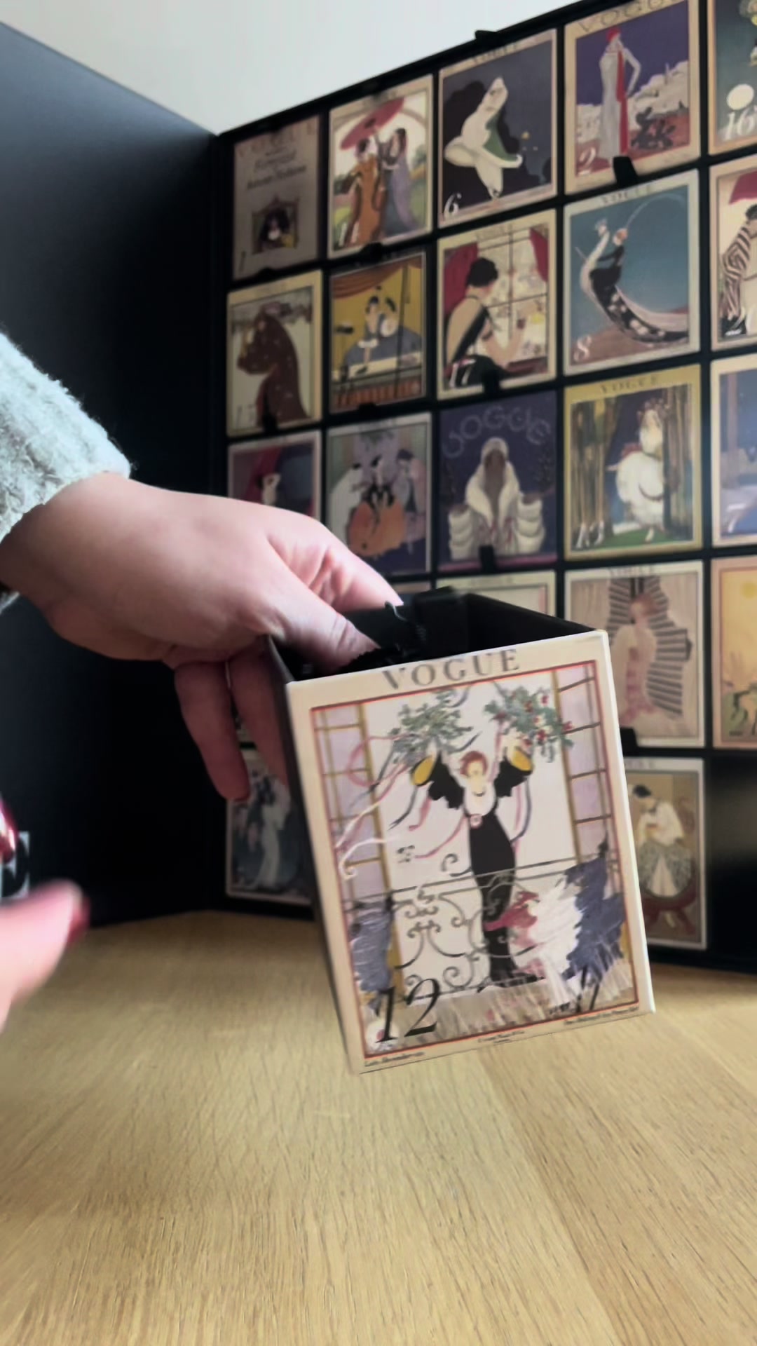 Unboxing the Vogue advent calendar