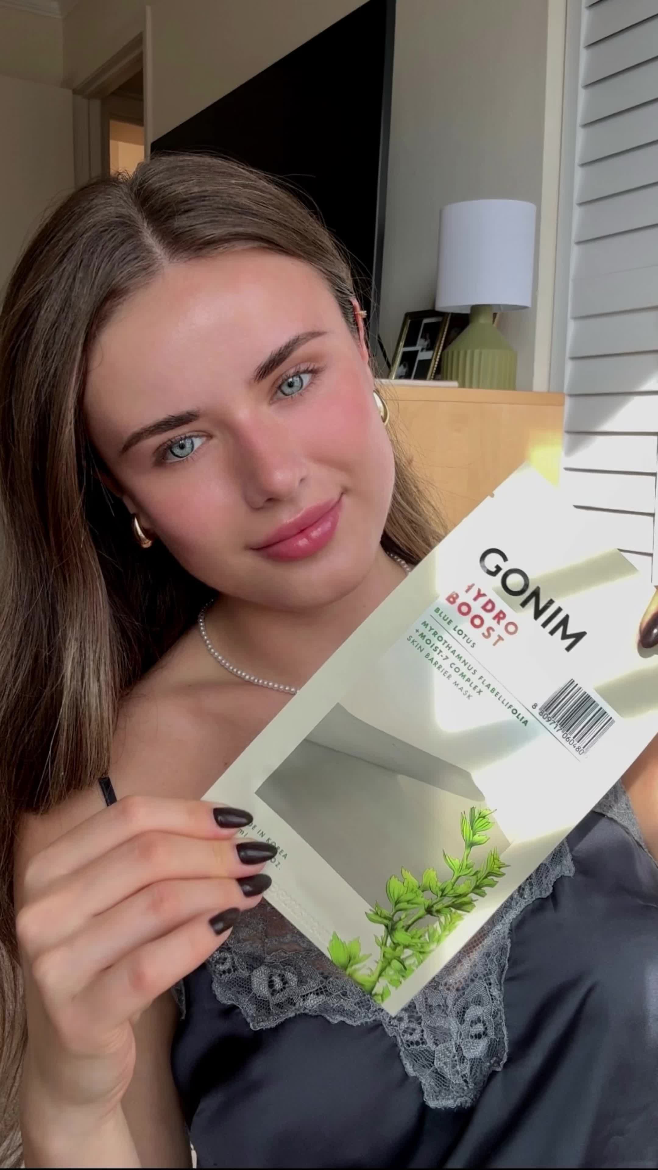 organic video for sheet mask