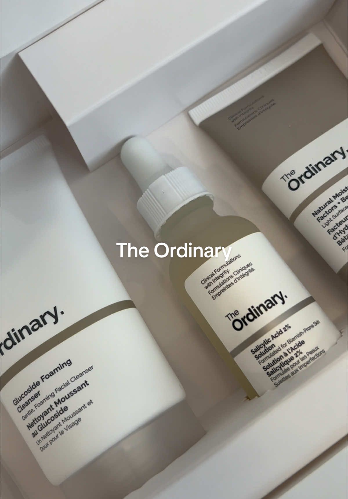 Skincare sample UGC