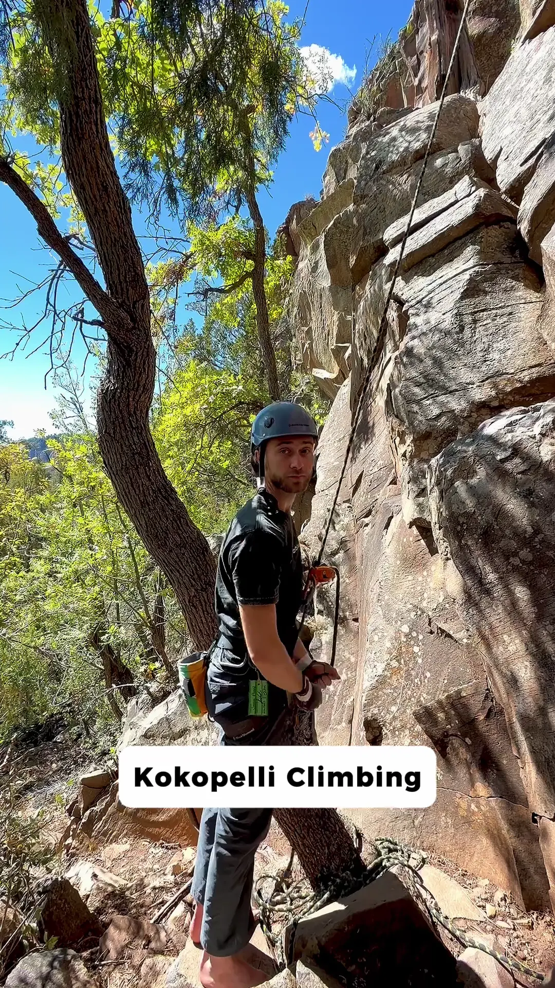 Kokopelli Climbing