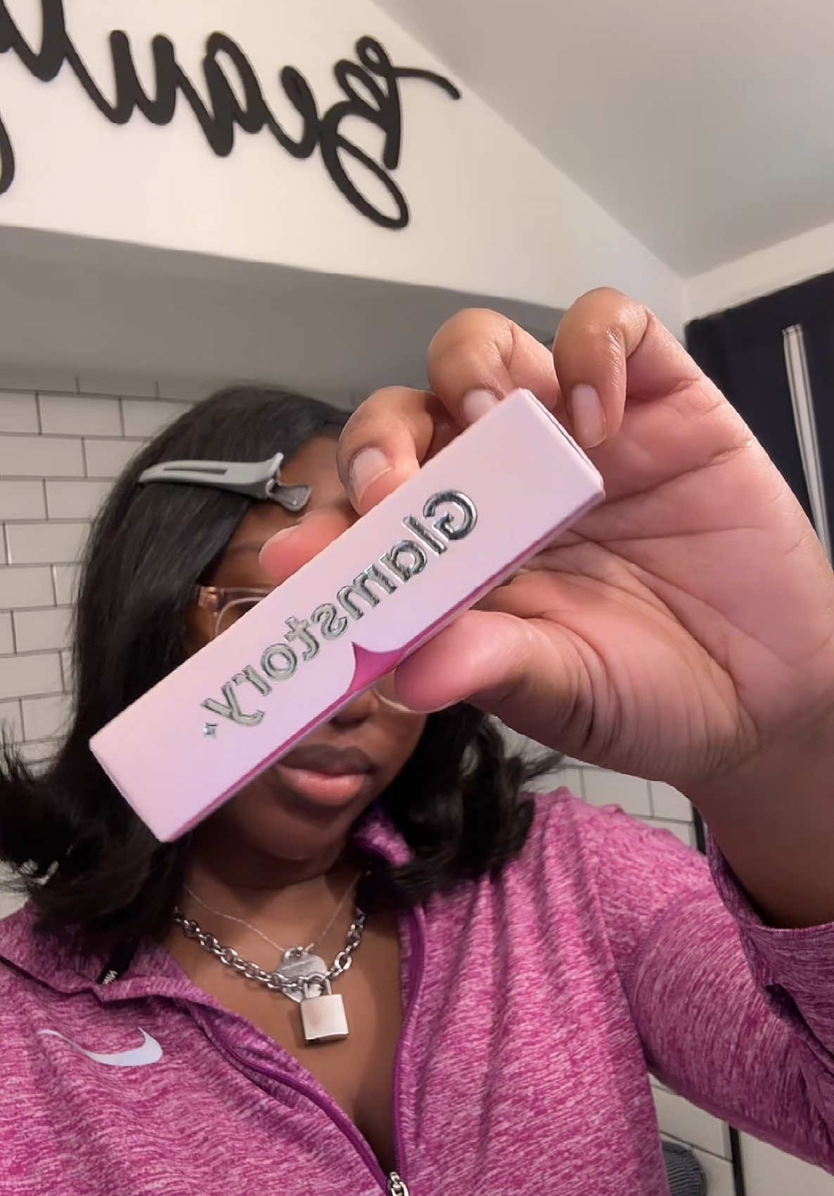 Glamstory Lipgloss try on