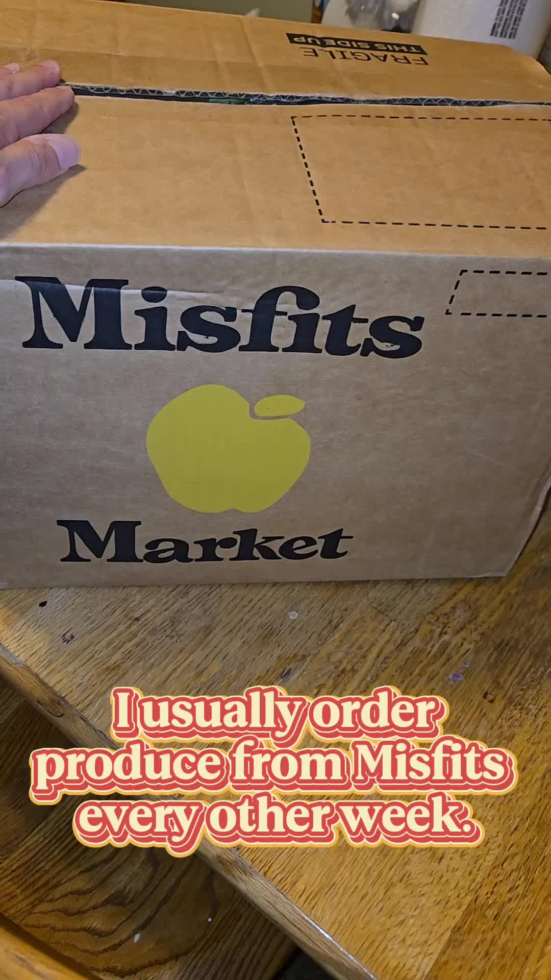 Misfits Market unboxing
