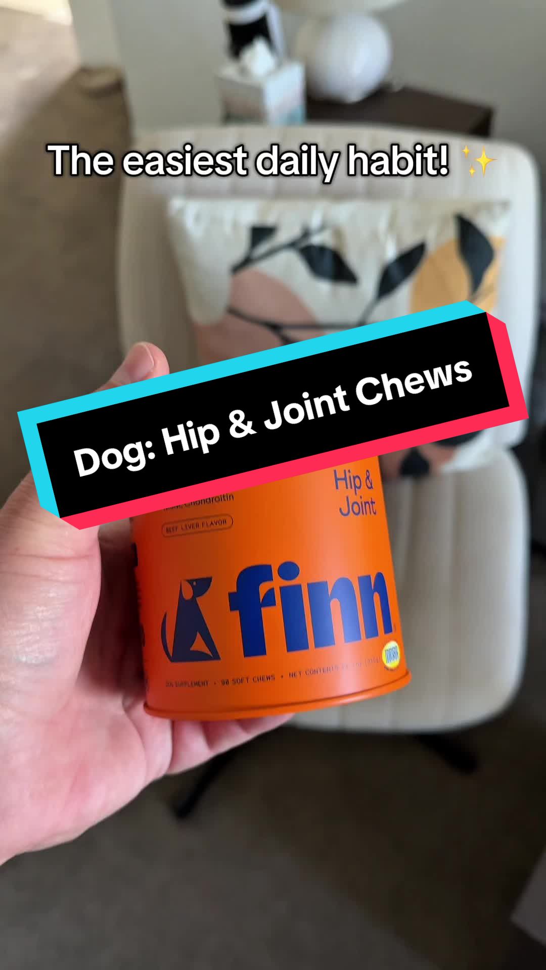 FINN Hip & Joint Supplement for Dogs collab