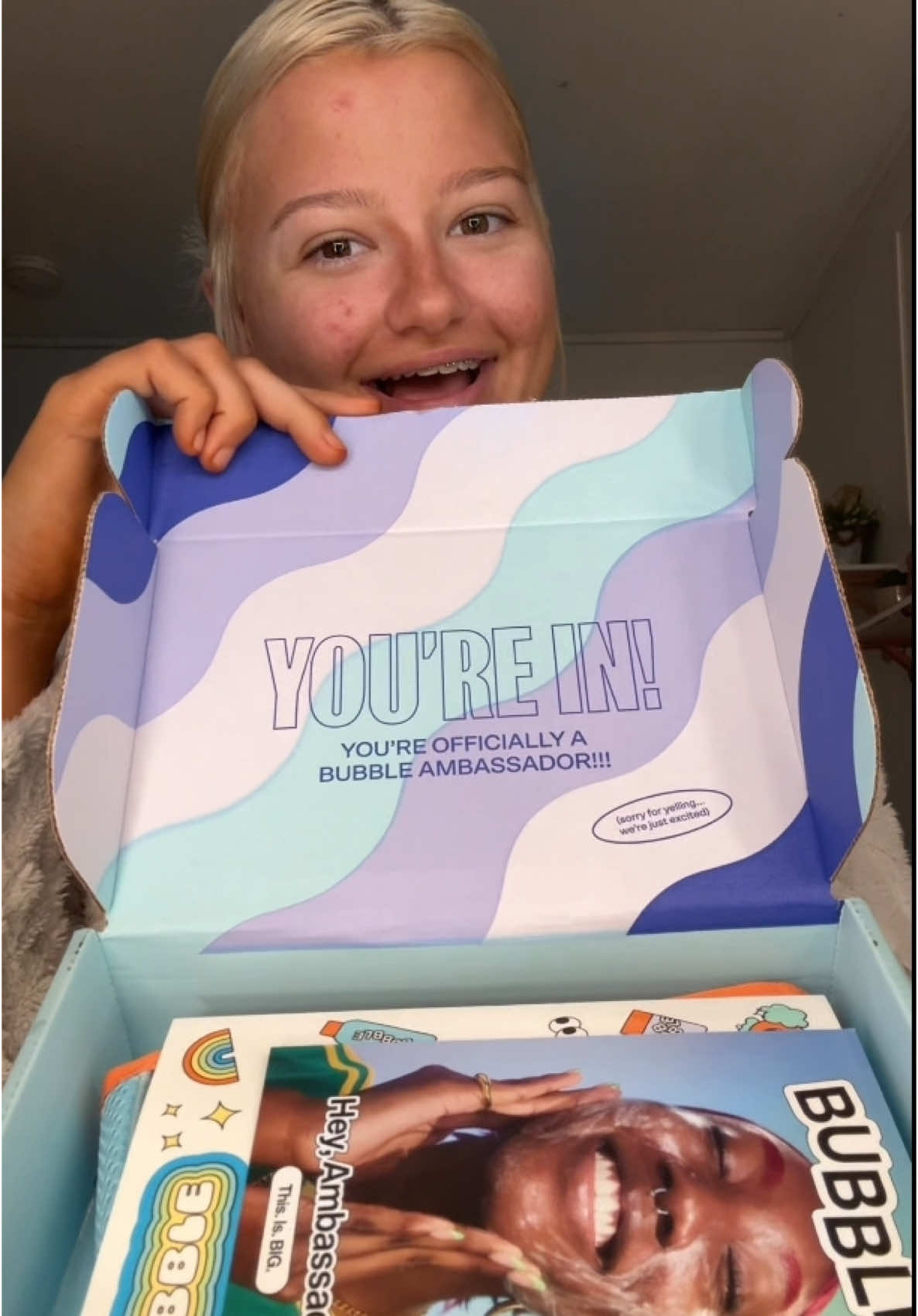 Bubble skincare collaboration