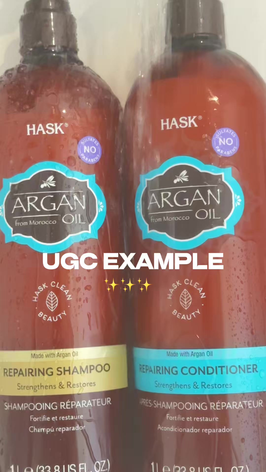 UGC Example - Hask Haircare