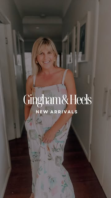 Gingham & Heels