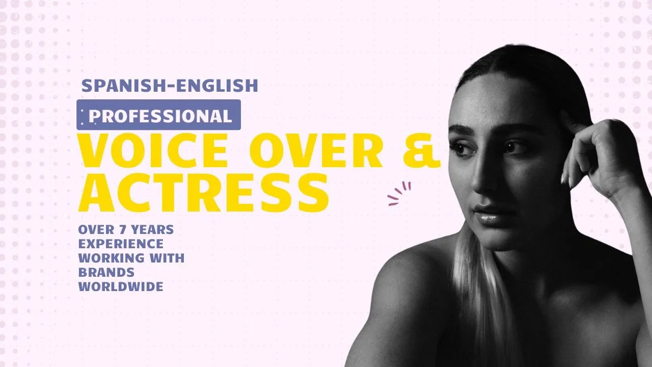 Voice Over - Actress