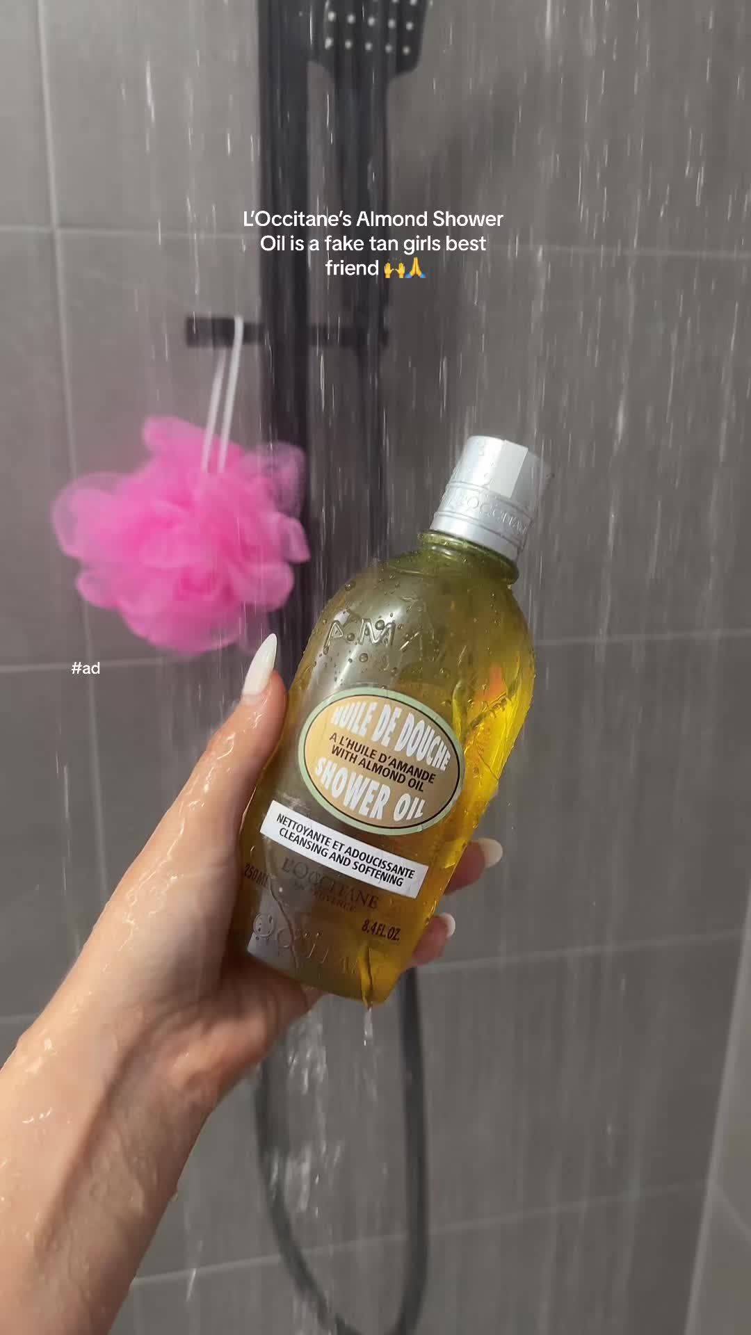 L’Occitane Almond shower oil