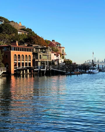 Golden Hour Views in Tiburon, California
