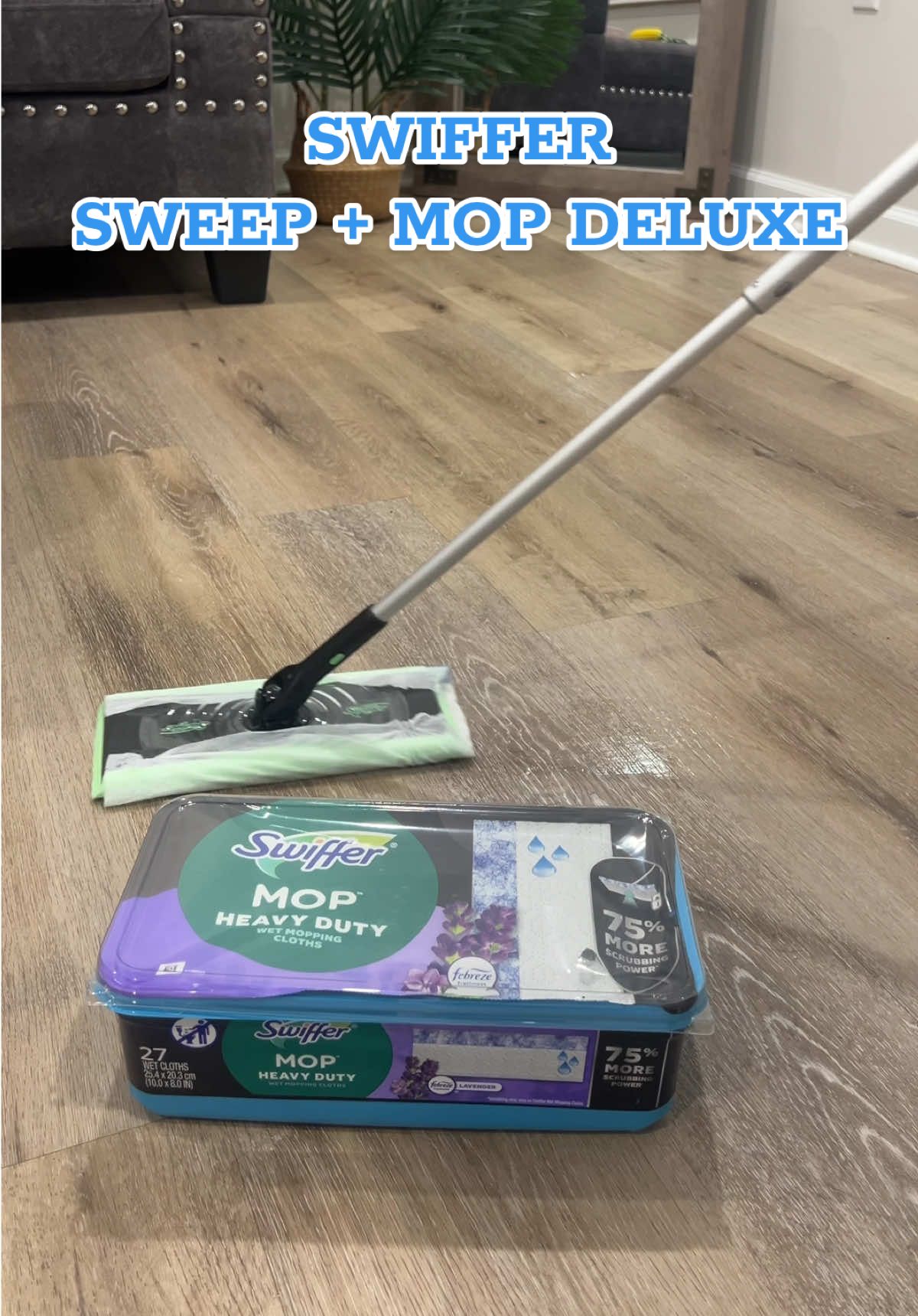 SWIFFER SWEEP + MOP DELUXE