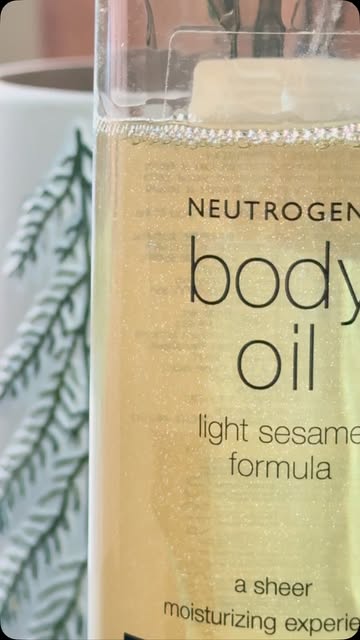 Neutrogena body oil light sesame formula