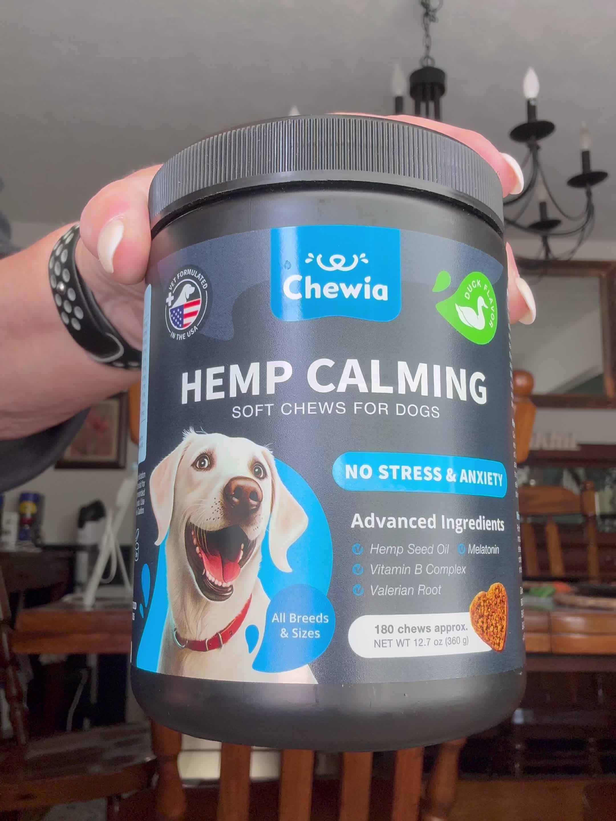 Chewia Hemp Calming Chews for dogs