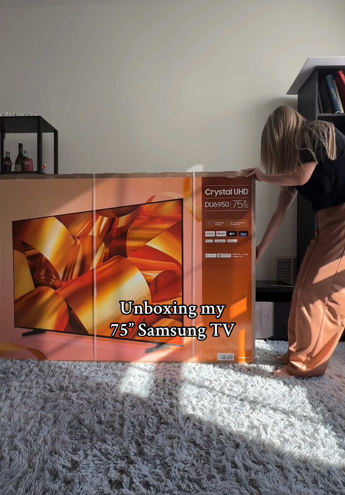 SAMSUNG TV Unboxing - BEST BUY Deal