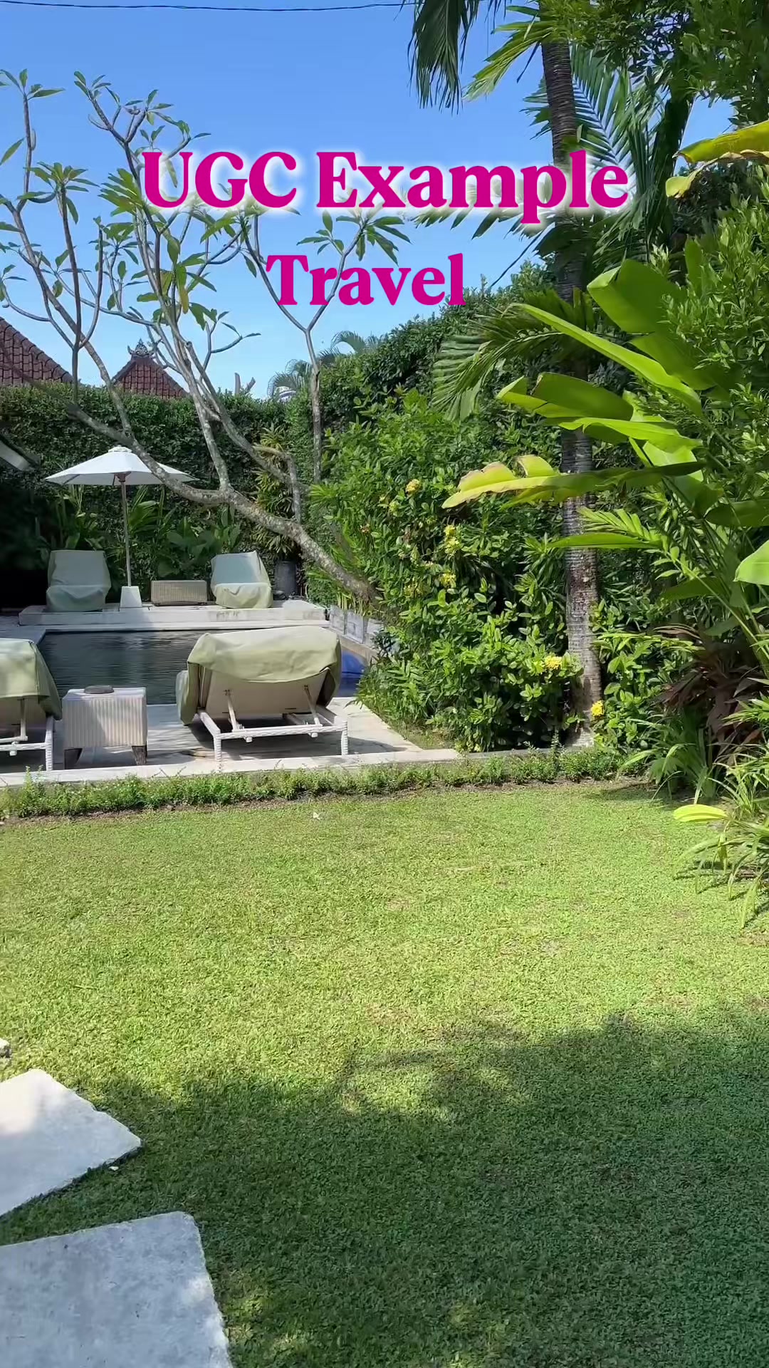 UGC for a Villa in Seminyak, Bali