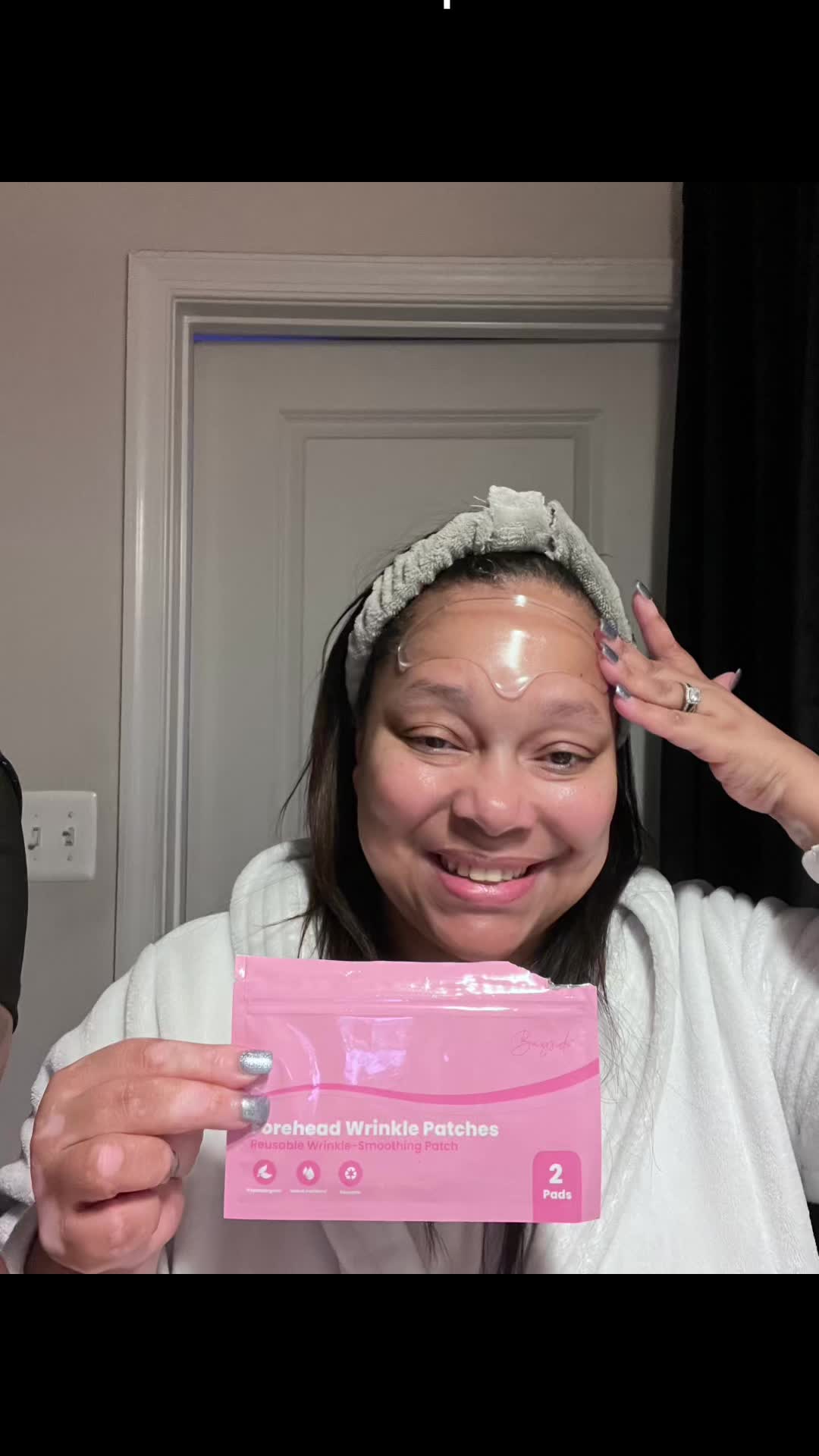 Forehead patches
