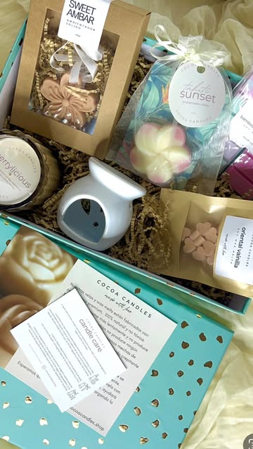 Cocoa candles