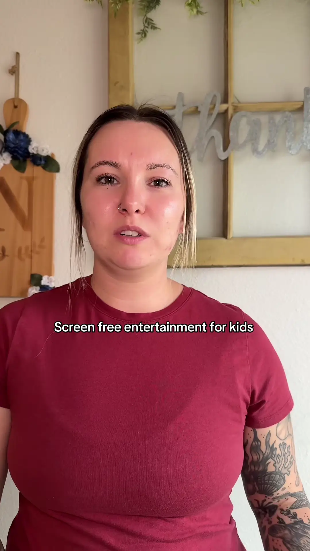 Mom hack- Screen free entertainment