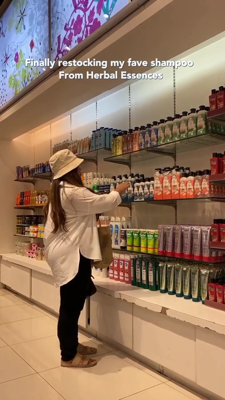 Collaboration with Herbal Essences Shampoo and Conditioner.