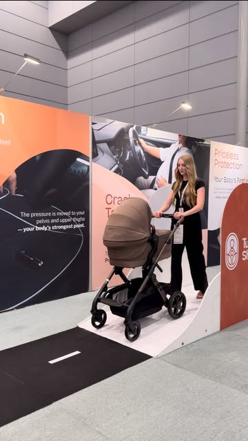 Pram test track - PBC BABY EXPO