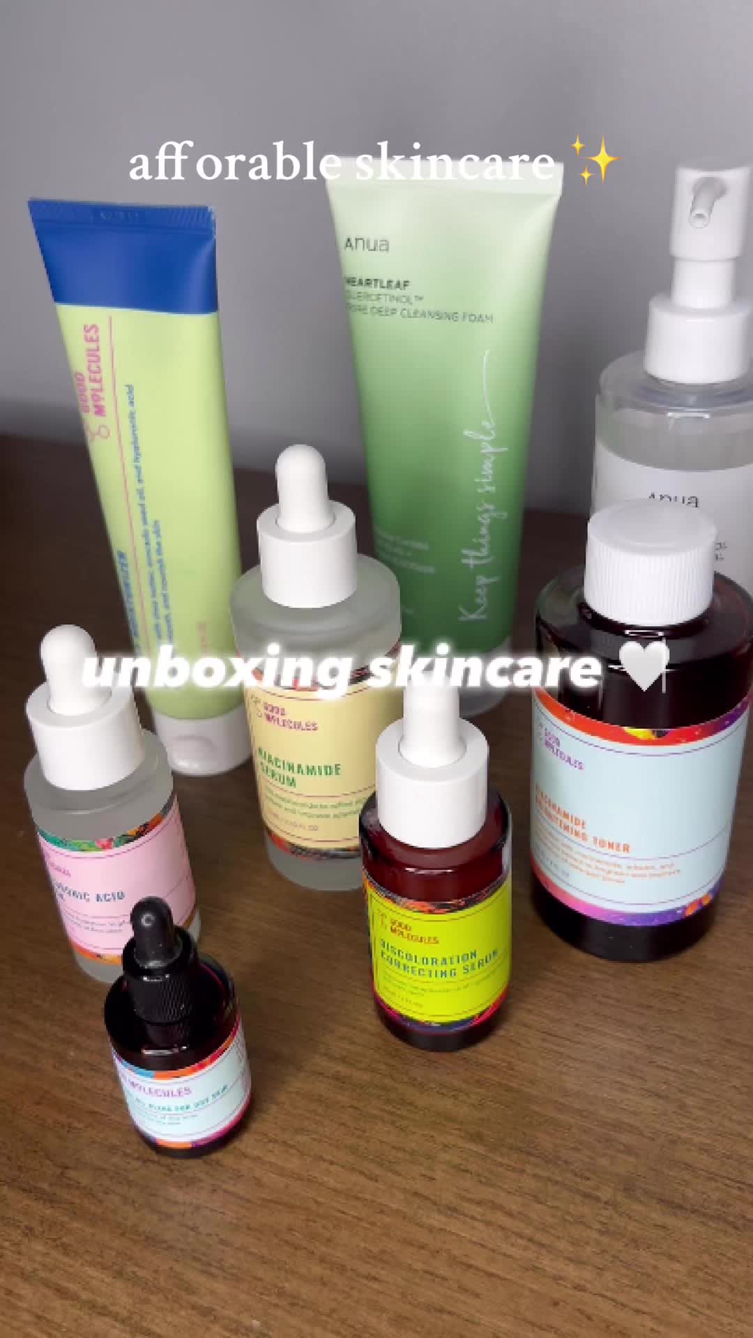 Skincare Unboxing