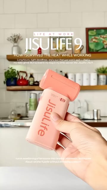 Office essential? My Jisulife 9 goes everywhere with me!