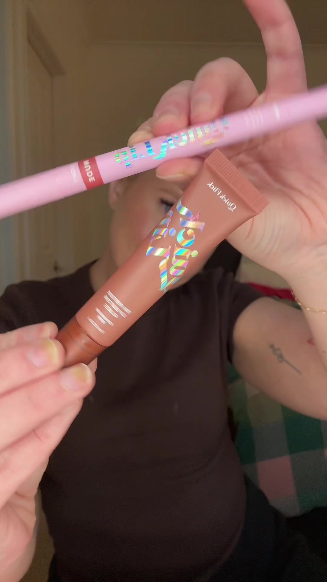 Try Quick Flicks viral lip products 😍💄