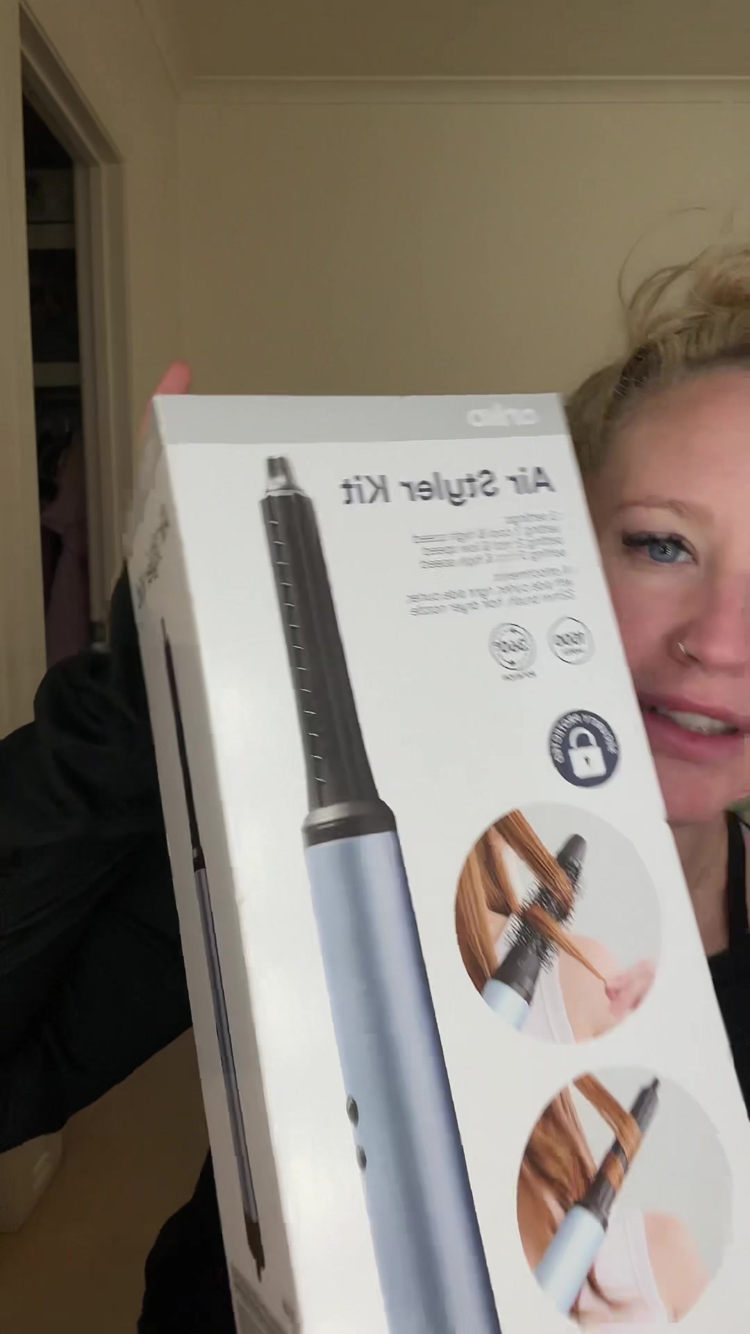 Trying the Kmart Air Styler 💖