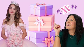 Gift list for Quinceaneras
